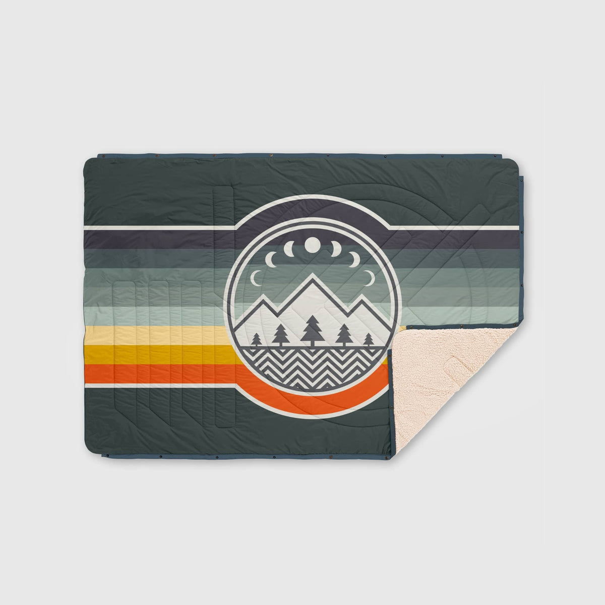 Voited Cloudtouch™ Indoor/Outdoor Camping Blanket - Camp Vibes / Greengabel