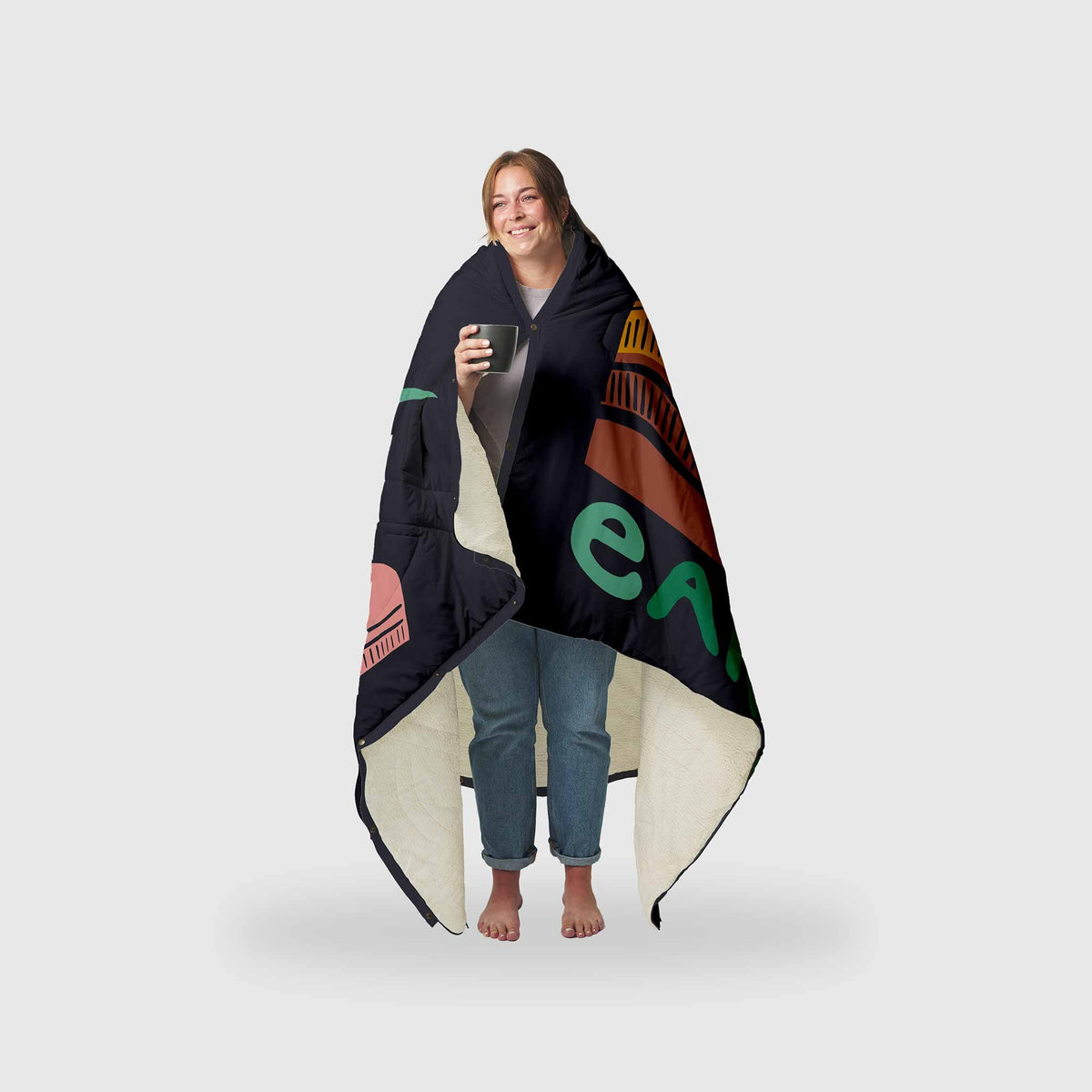 Voited Cloudtouch™ Indoor/Outdoor Camping Blanket - Earth