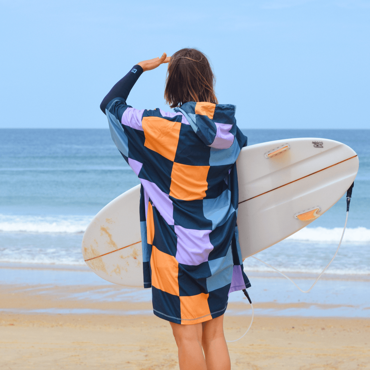 Voited Micro Fleece Poncho - Cheeckers