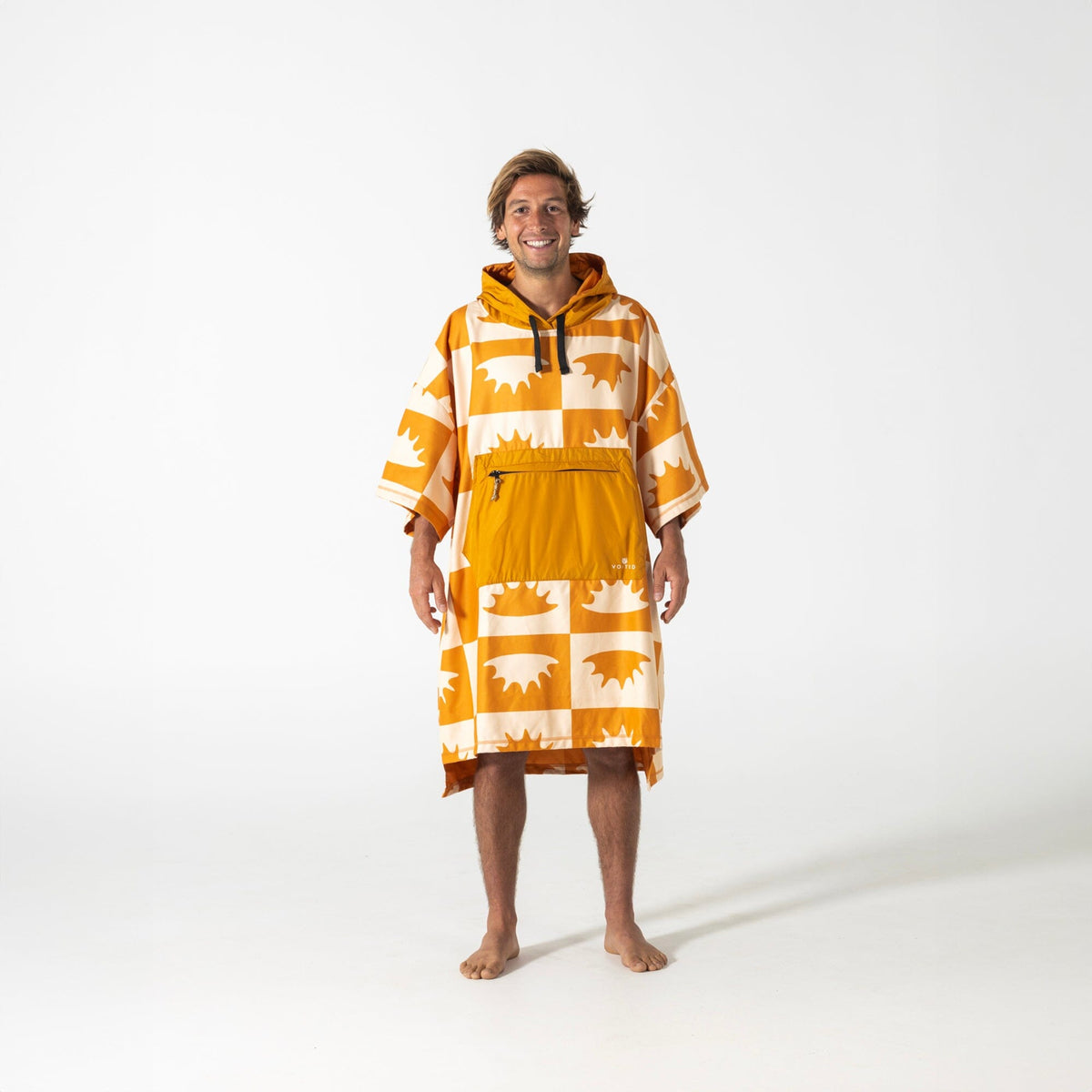 Voited Micro Fleece Poncho - Concha