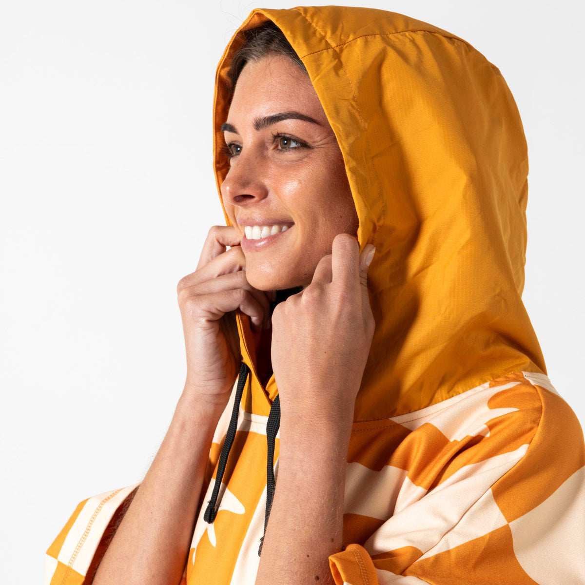Voited Micro Fleece Poncho - Concha