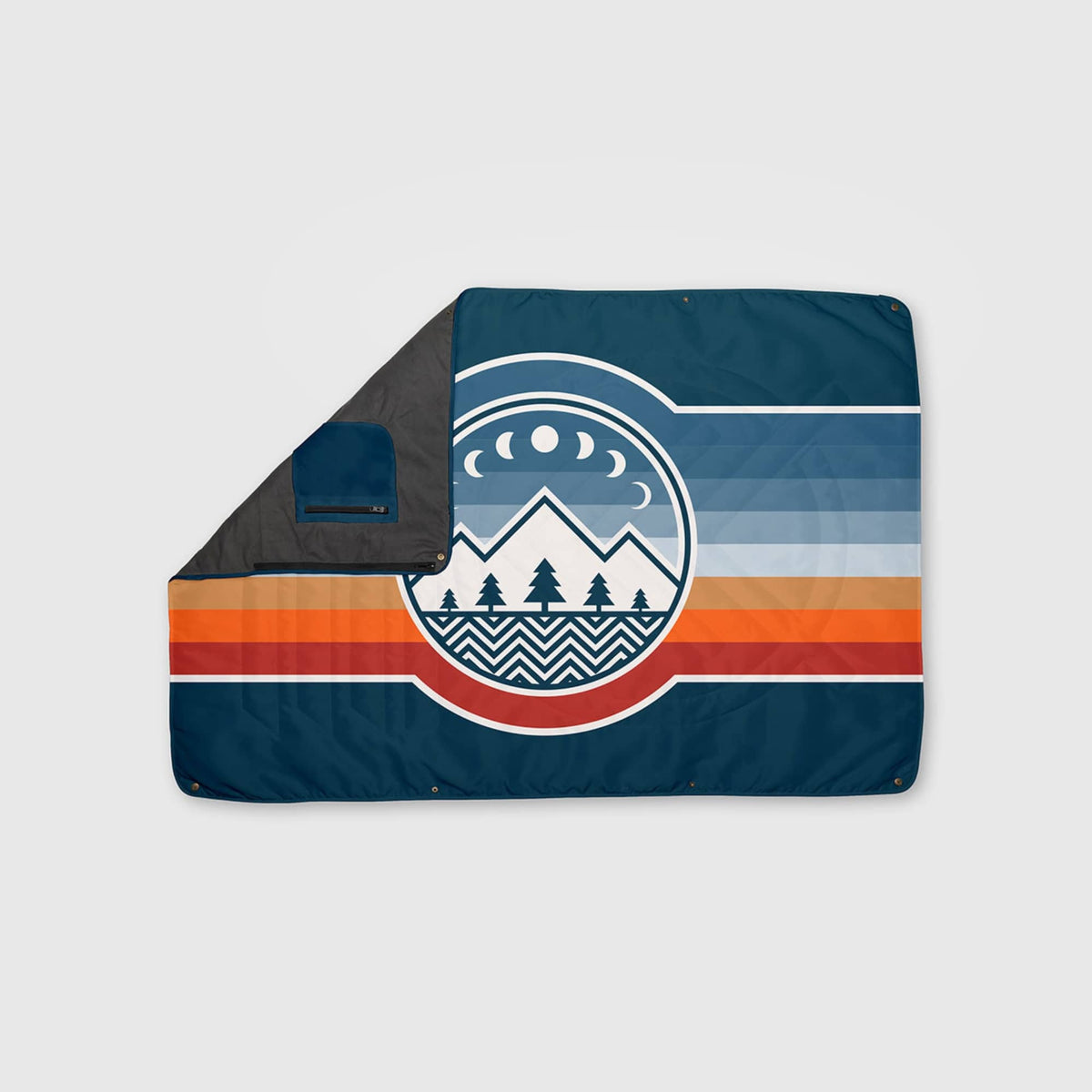 Voited Quilted Premium Recycled Pet Blanket - Camp Vibes Two