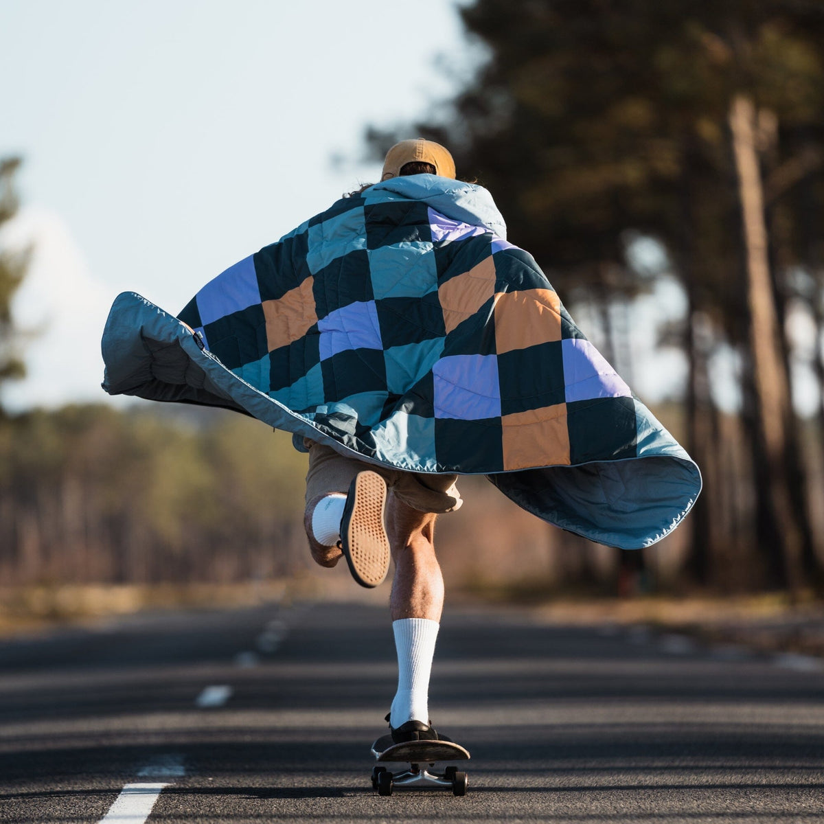 Voited Recycled Ripstop Travel Blanket - Cheeckers