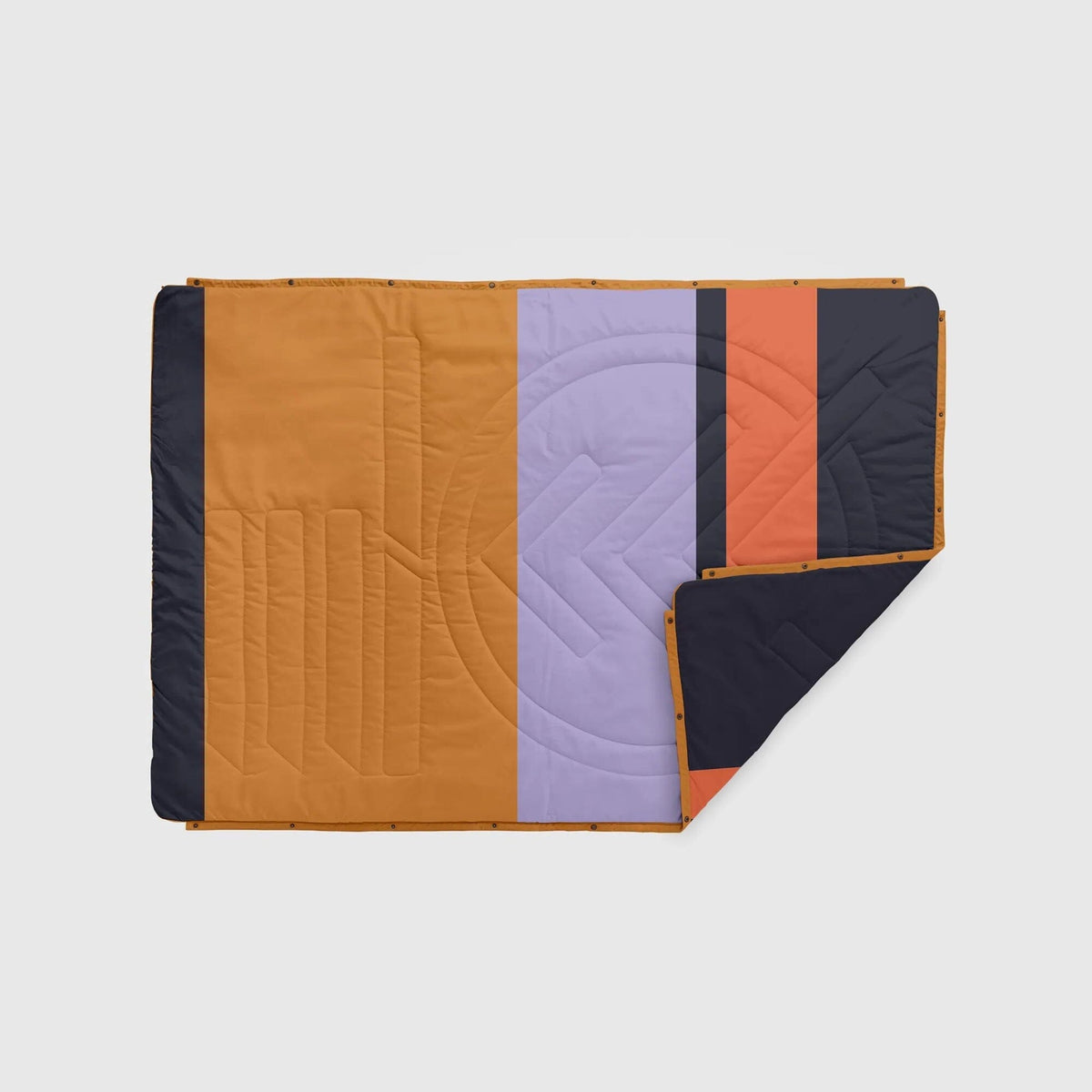Voited Recycled Ripstop Outdoor Camping Blanket - Blocks