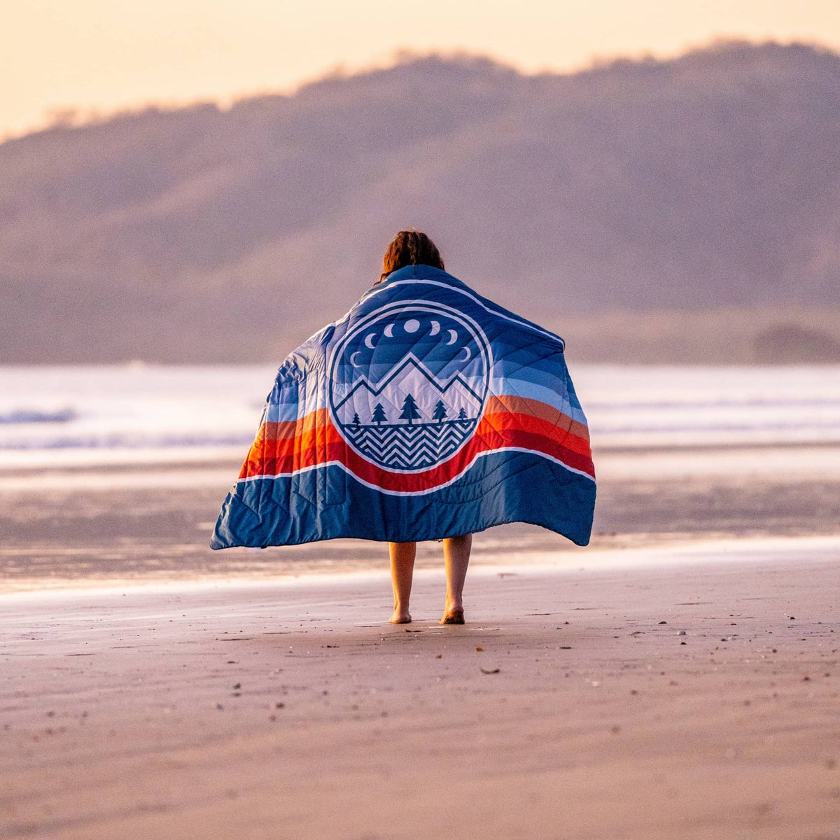 Voited Recycled Ripstop Outdoor Camping Blanket - Camp Vibes Two