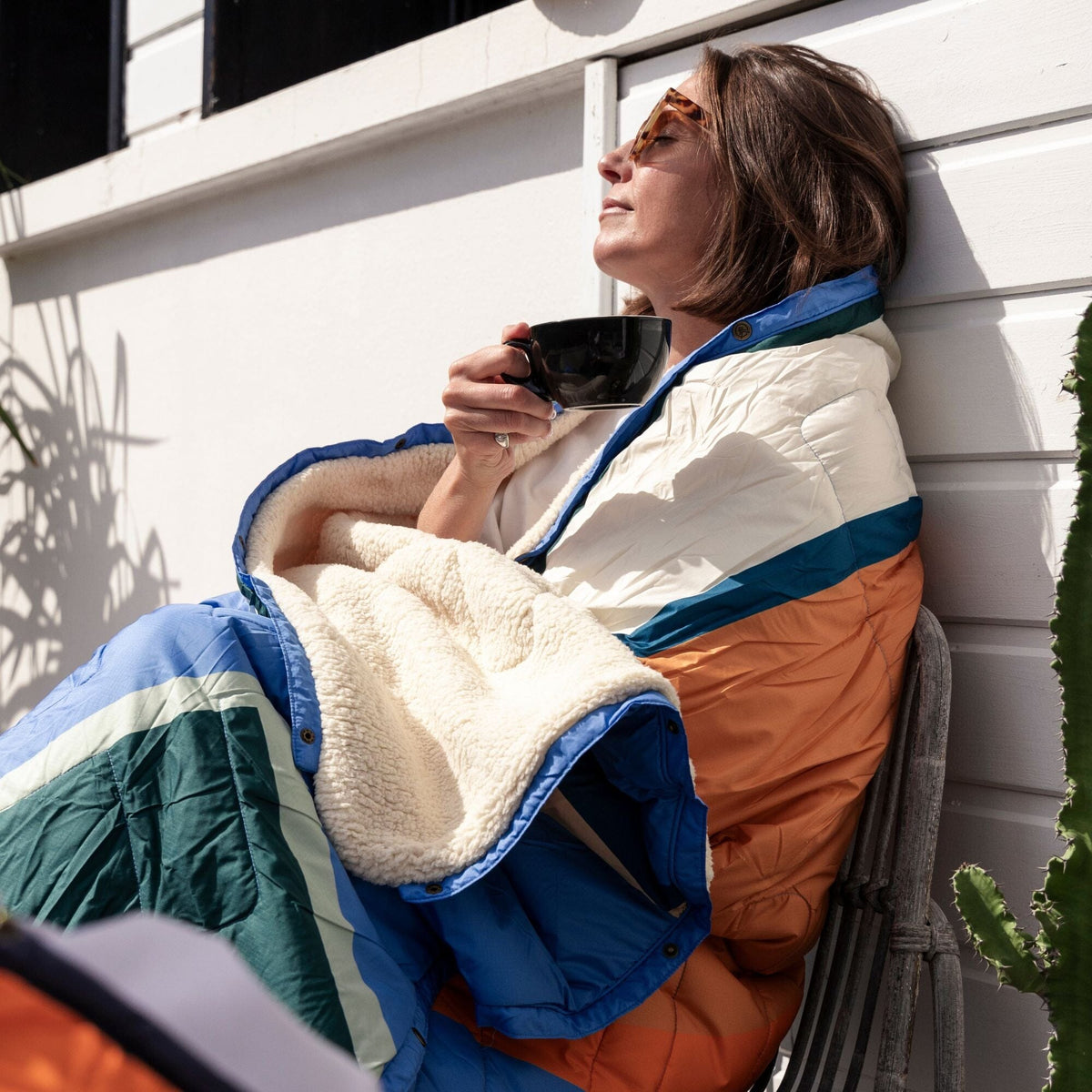 Voited Cloudtouch™ Indoor/Outdoor Camping Blanket - Blue Hour