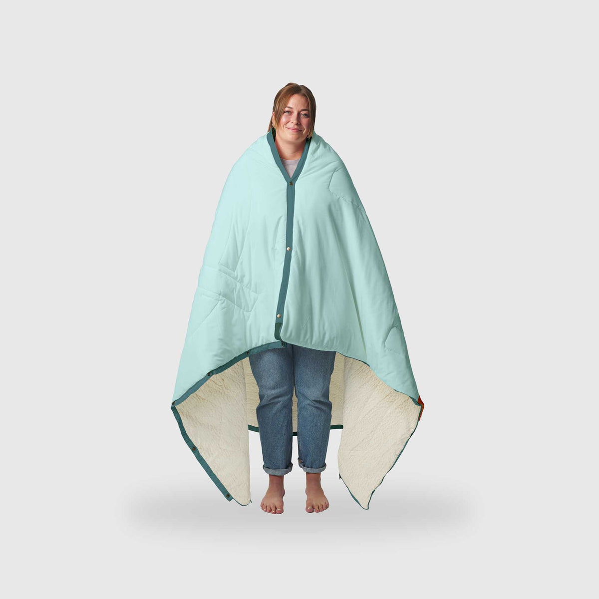 Voited Cloudtouch™ Indoor/Outdoor Camping Blanket - Blue Mountain