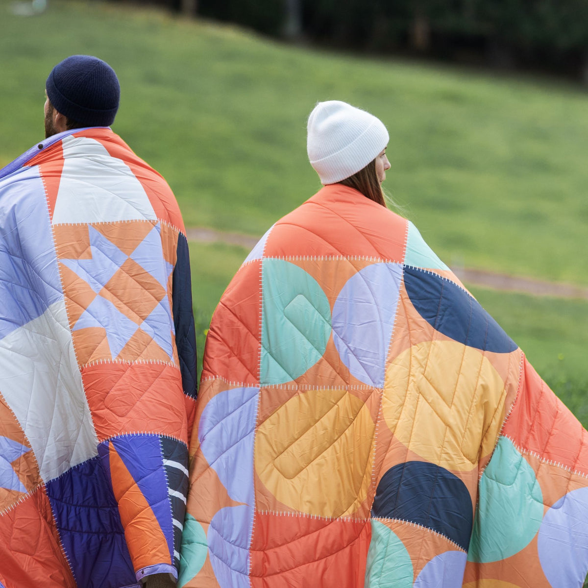 Voited Cloudtouch™ Indoor/Outdoor Camping Blanket - Blushing Peach