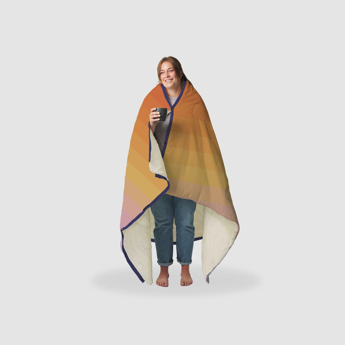 Voited Cloudtouch™ Indoor/Outdoor Camping Blanket - Golden Drift