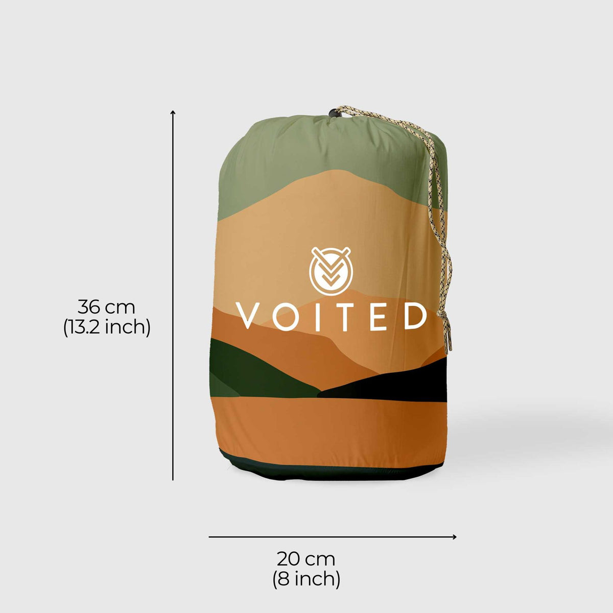 Voited Cloudtouch™ Indoor/Outdoor Camping Blanket - Jasper/Tree Green