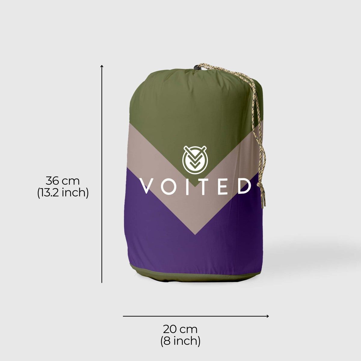 Voited Cloudtouch™ Indoor/Outdoor Camping Blanket - Light Forest