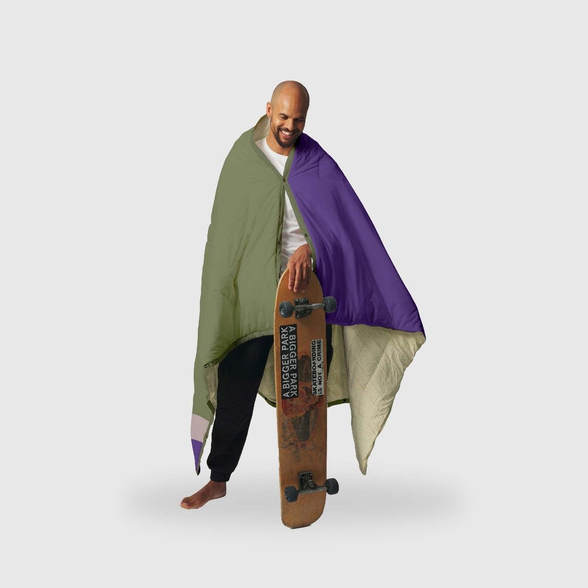 Voited Cloudtouch™ Indoor/Outdoor Camping Blanket - Light Forest