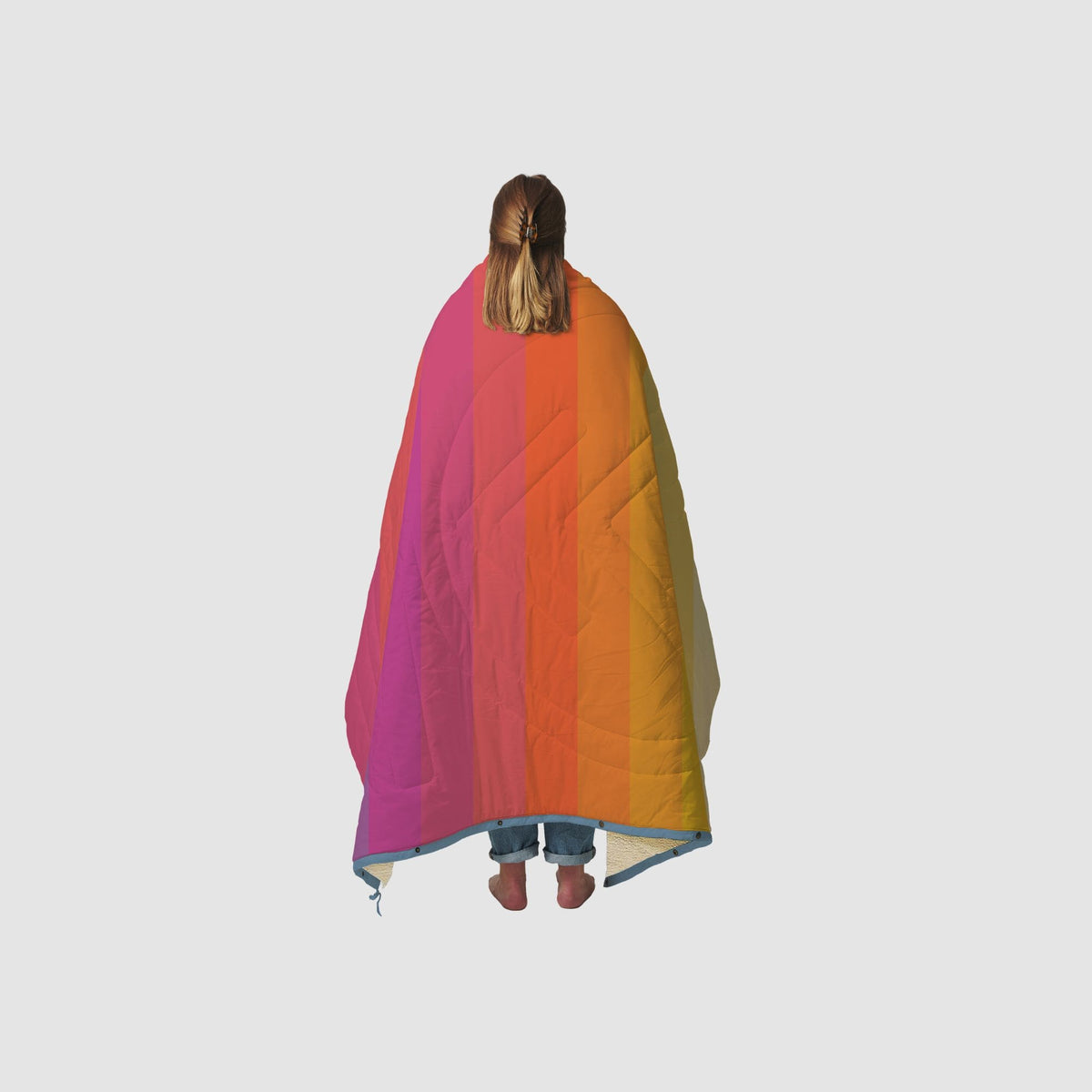 Voited Cloudtouch™ Indoor/Outdoor Camping Blanket - Ocean Breeze
