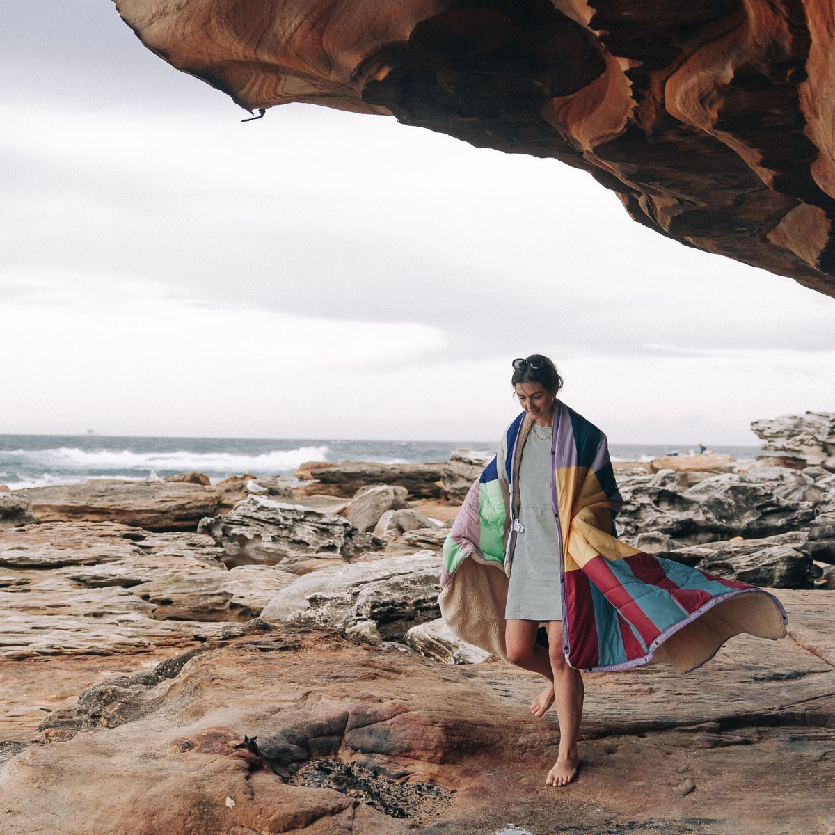 Voited Cloudtouch™ Indoor/Outdoor Camping Blanket - Terra