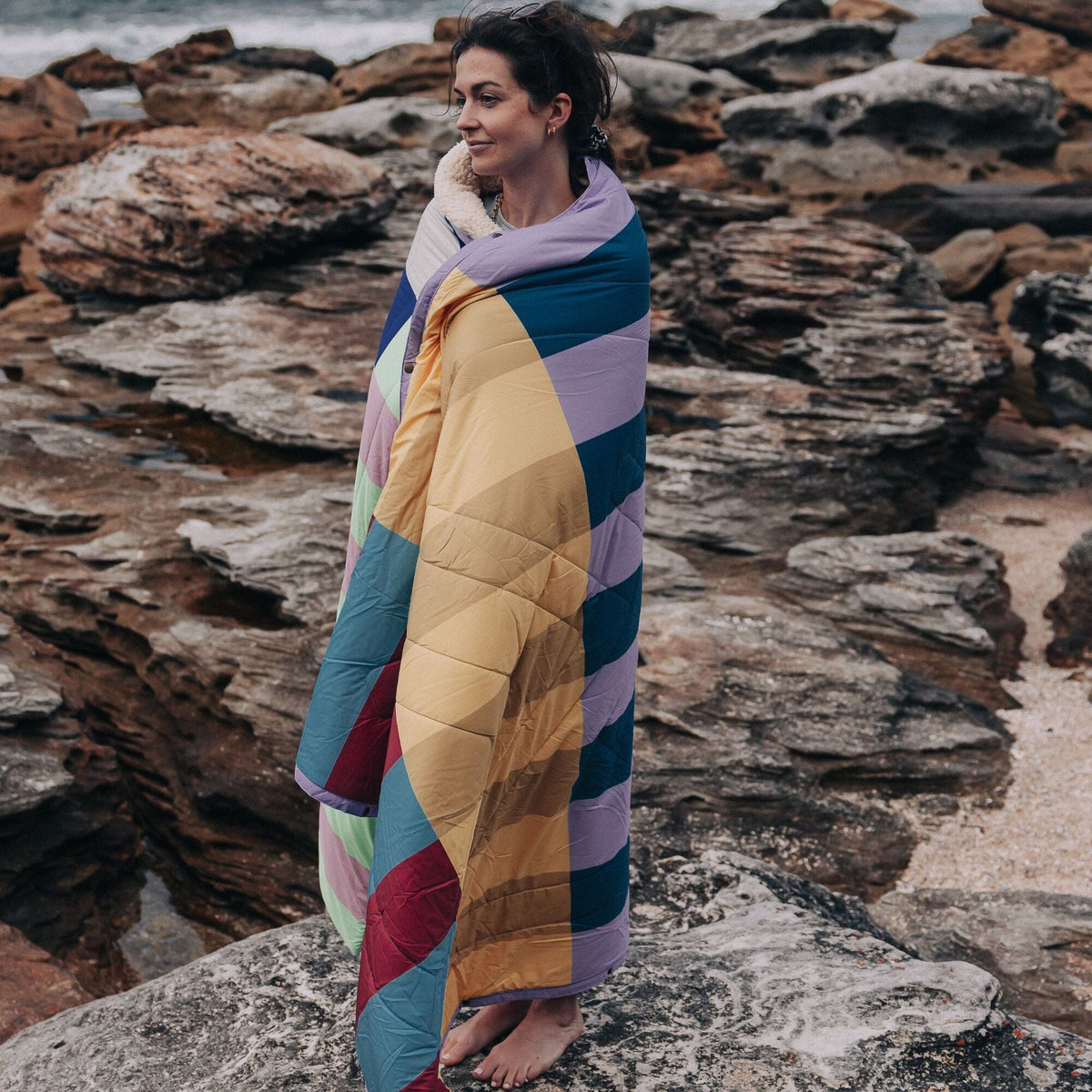 Voited Cloudtouch™ Indoor/Outdoor Camping Blanket - Terra