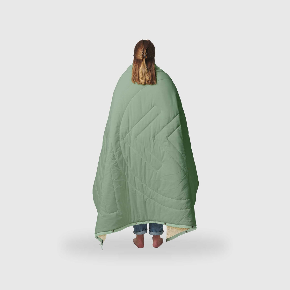 Voited Cloudtouch™ Indoor/Outdoor Camping Blanket - Cameo Green
