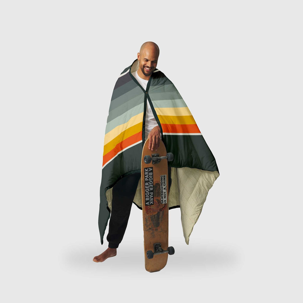Voited Cloudtouch™ Indoor/Outdoor Camping Blanket - Camp Vibes / Greengabel