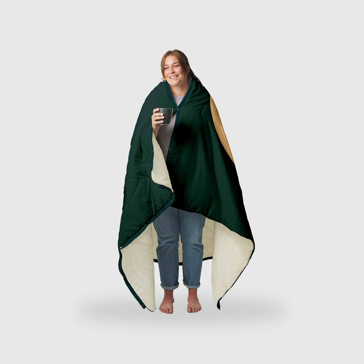 Voited Cloudtouch™ Indoor/Outdoor Camping Blanket - Day & Night