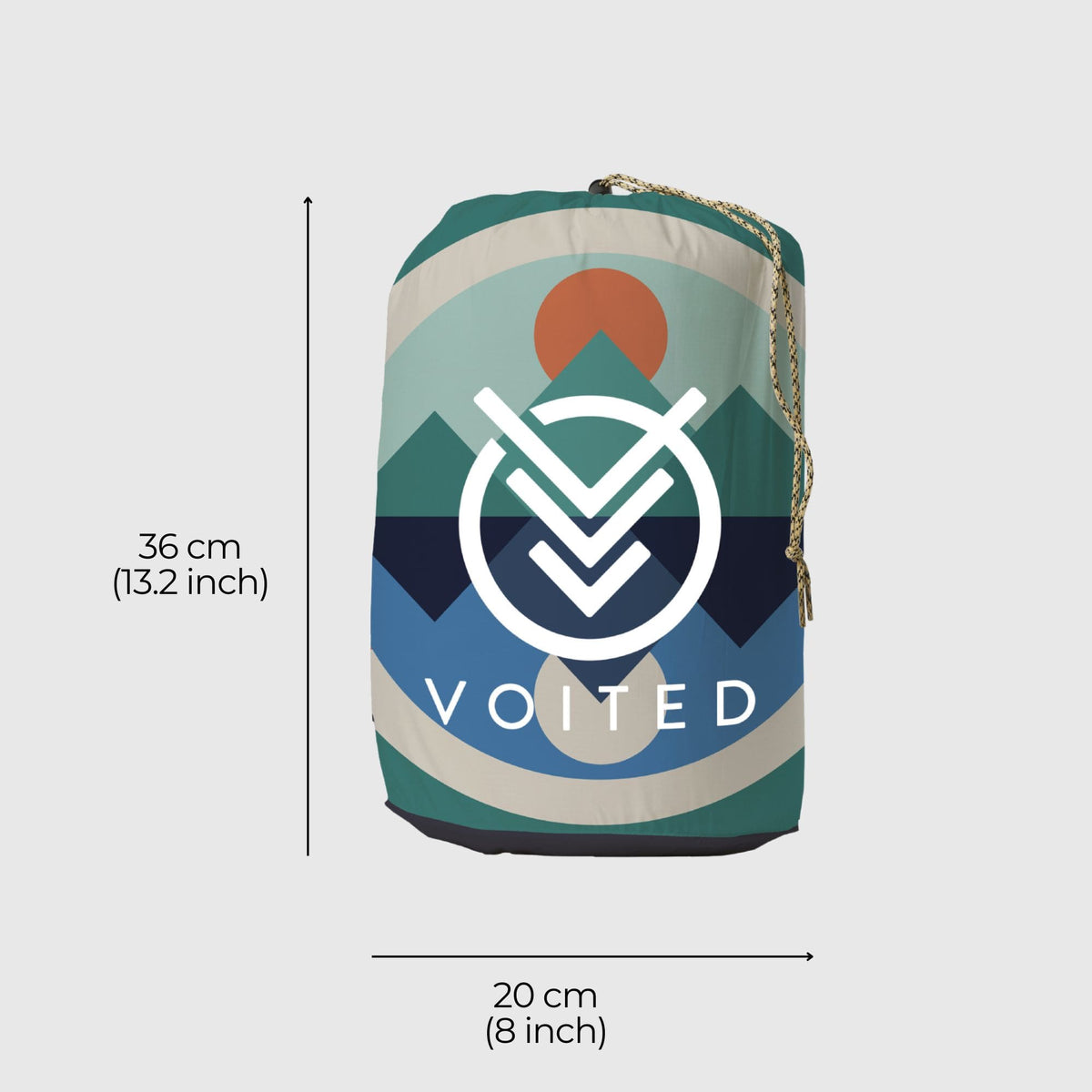 Voited Cloudtouch™ Indoor/Outdoor Camping Blanket - Luna Creek