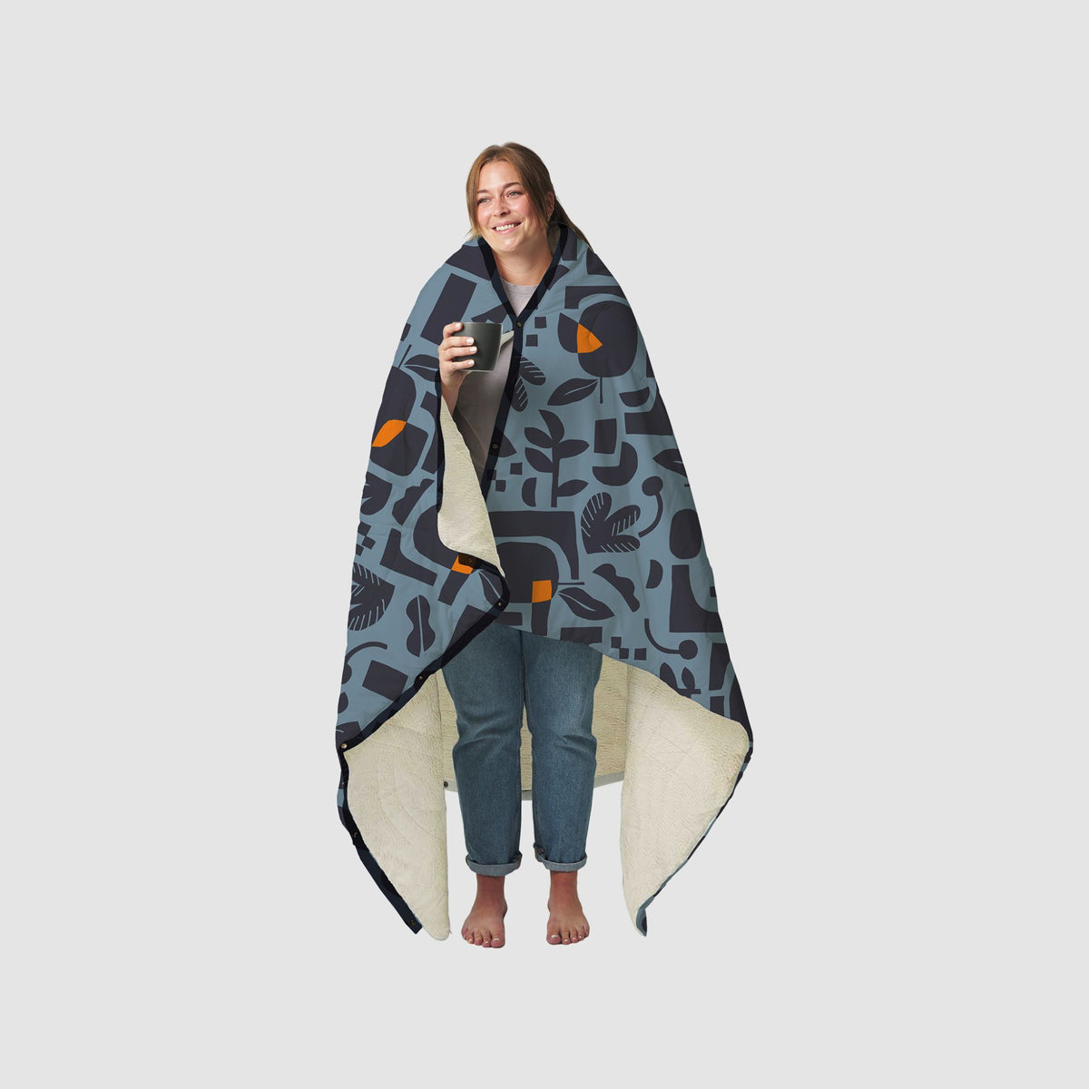 Voited Cloudtouch™ Indoor/Outdoor Camping Blanket - Lush Garden