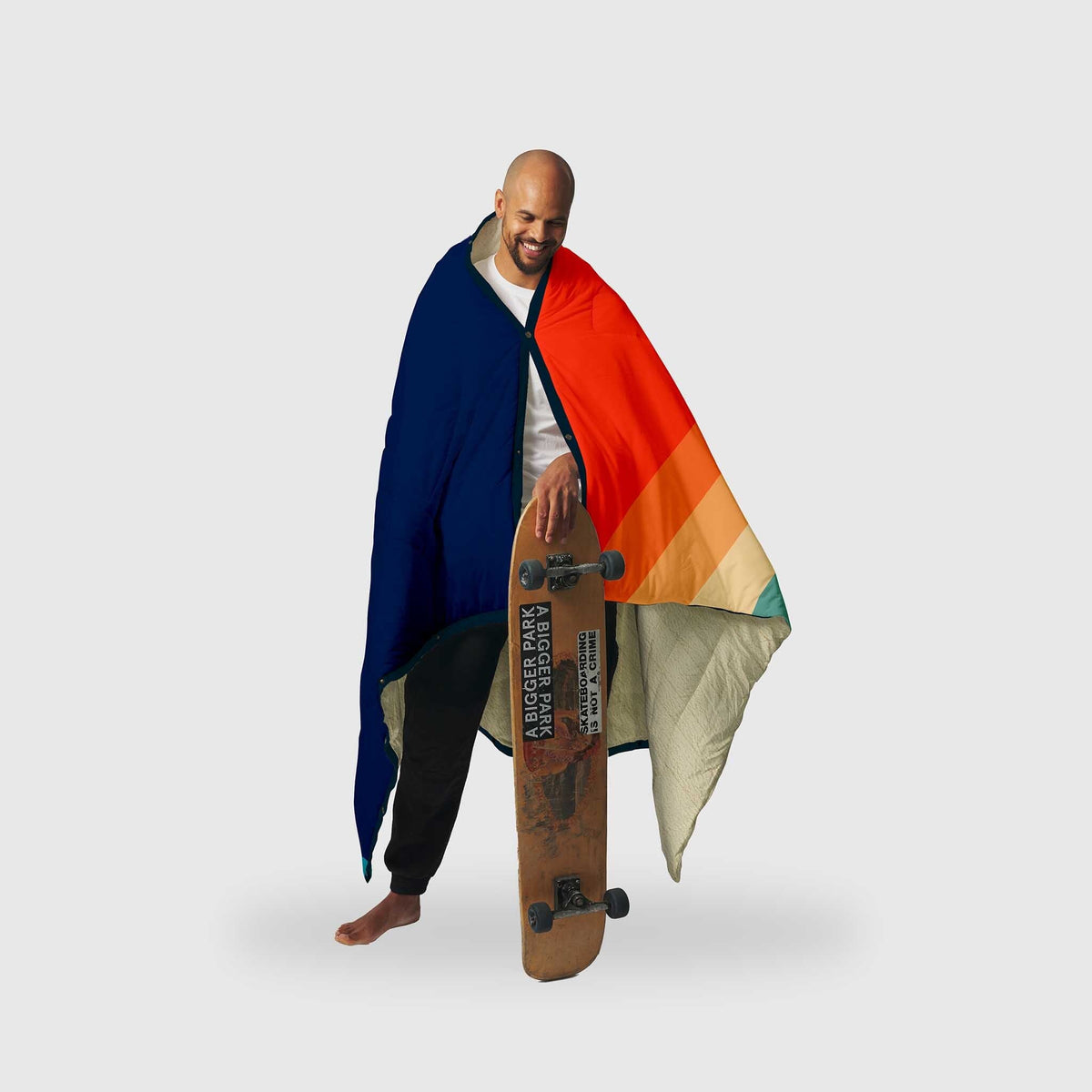Voited Cloudtouch™ Indoor/Outdoor Camping Blanket - Rainbow