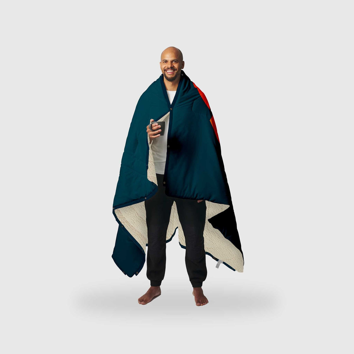 Voited Cloudtouch™ Indoor/Outdoor Camping Blanket - Sunset Stripes