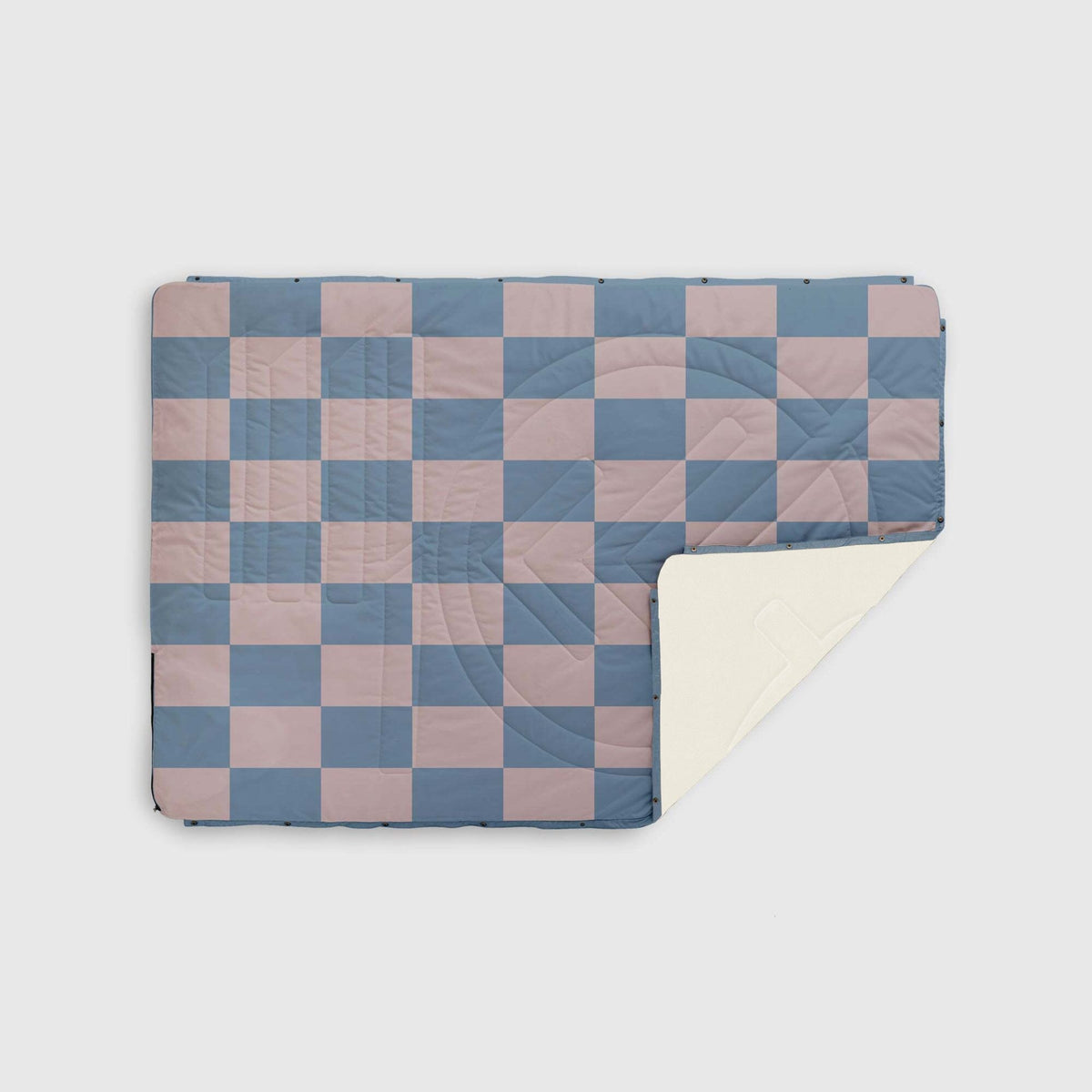 Voited Fleece Outdoor Camping Blanket - Blue Dancer