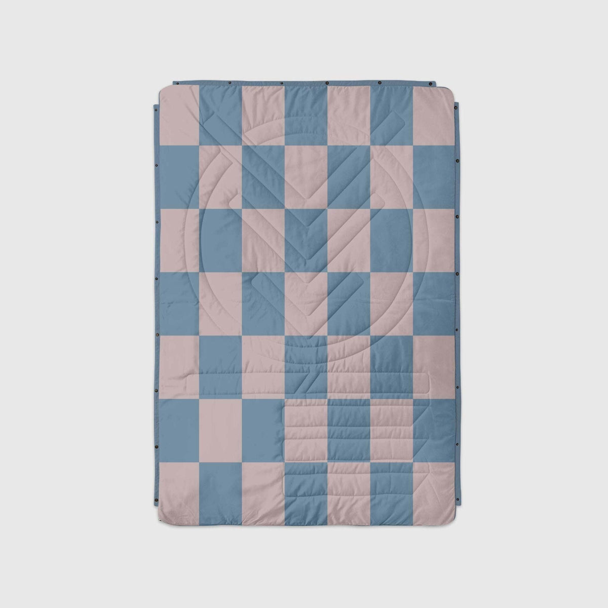 Voited Fleece Outdoor Camping Blanket - Blue Dancer
