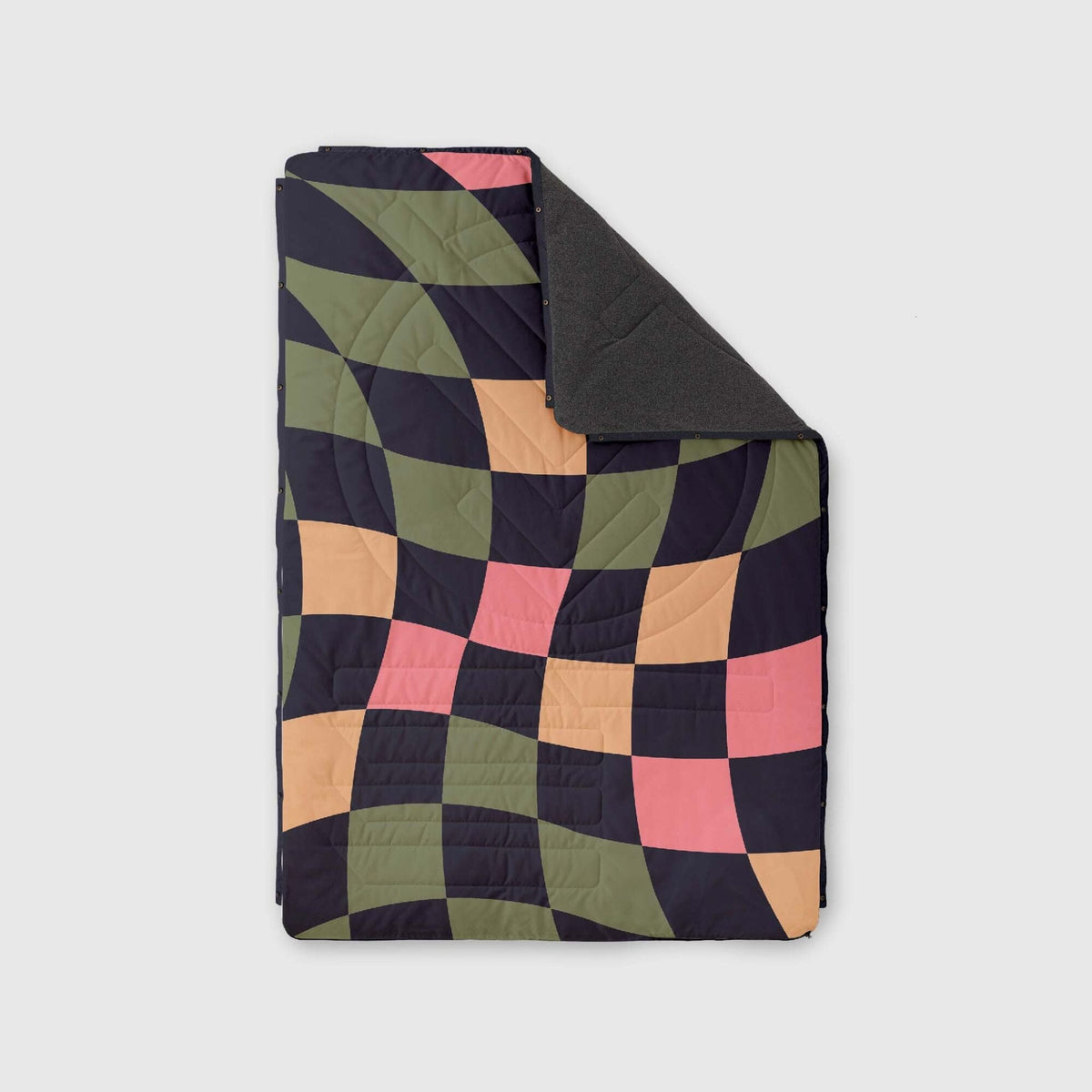 Voited Fleece Outdoor Camping Blanket - Wavecheck