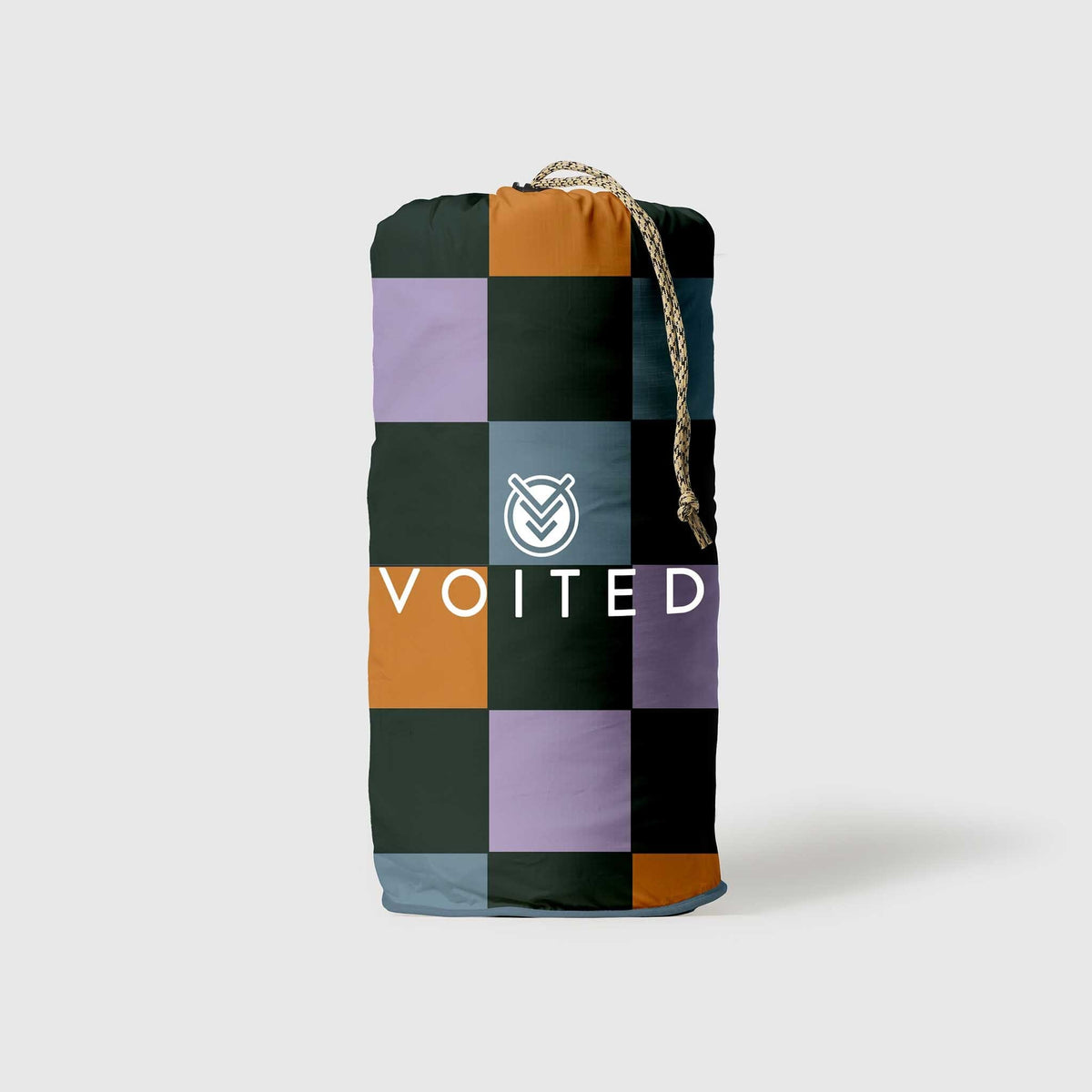 Voited Fleece Outdoor Camping Blanket - Cheeckers