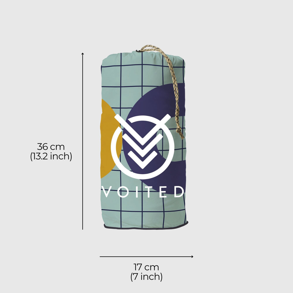 Voited Fleece Outdoor Camping Blanket - Edeny Pool