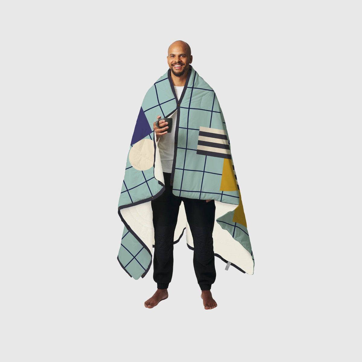 Voited Fleece Outdoor Camping Blanket - Edeny Pool