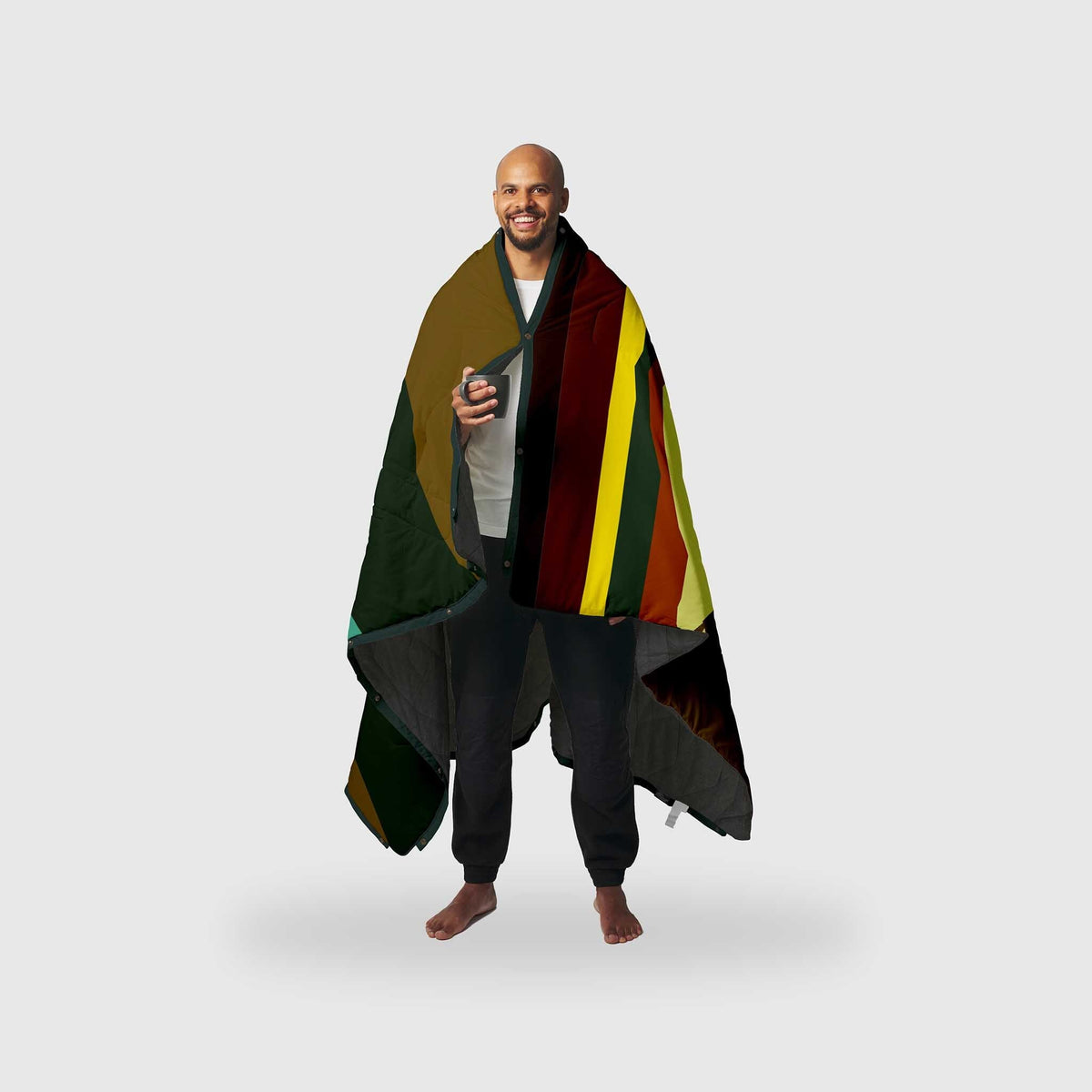 Voited Fleece Outdoor Camping Blanket - Monadnock