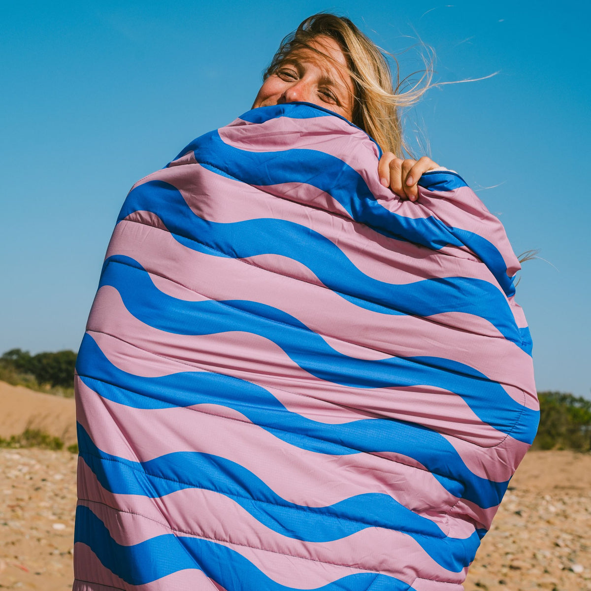 Voited Recycled Ripstop Outdoor Camping Blanket - Breezy