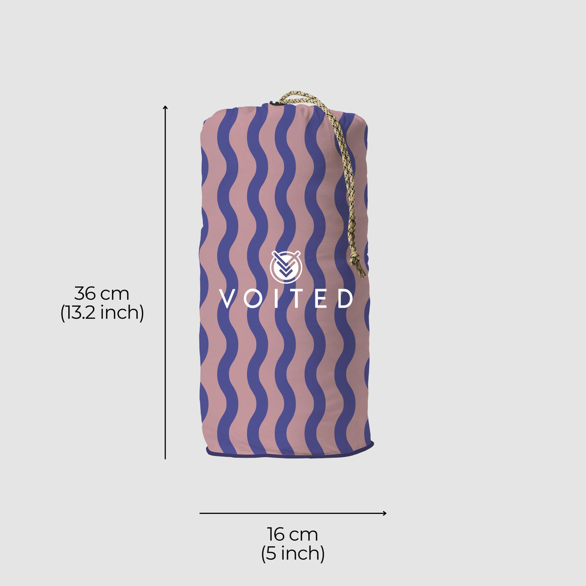 Voited Recycled Ripstop Outdoor Camping Blanket - Breezy