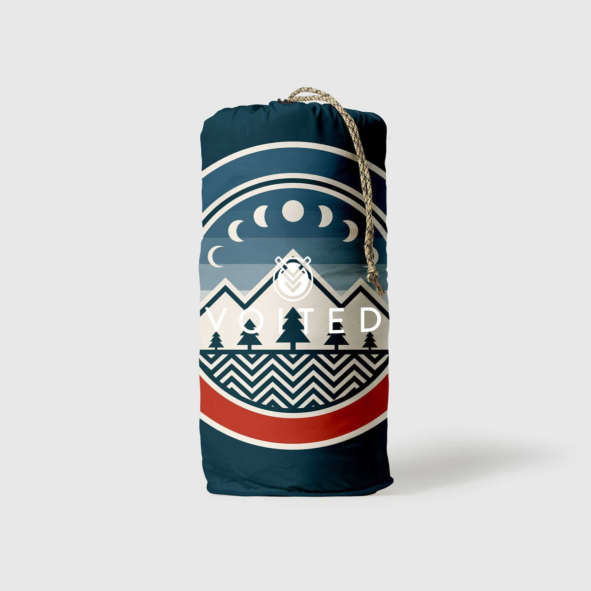 Voited Recycled Ripstop Outdoor Camping Blanket - Camp Vibes Two