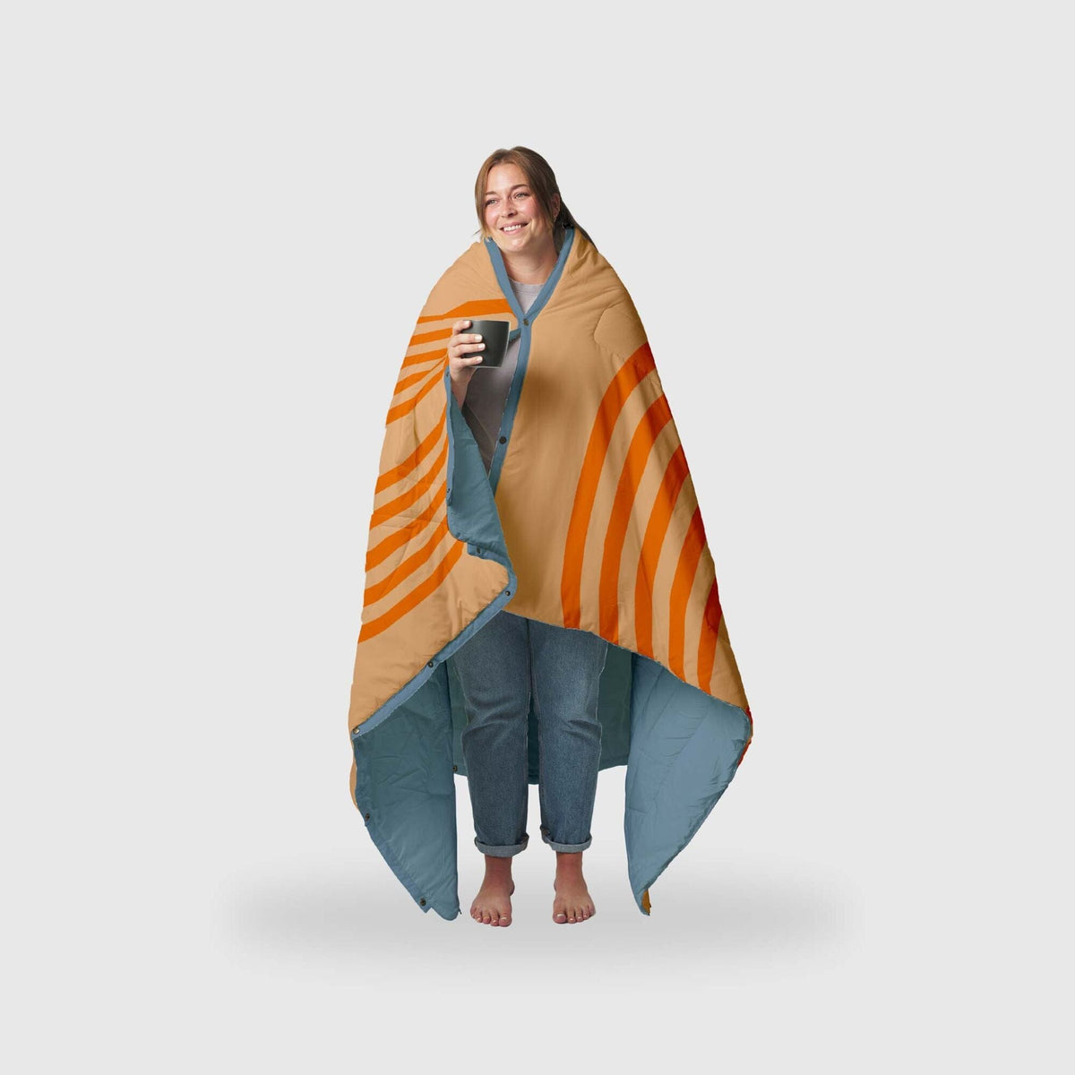Voited Recycled Ripstop Outdoor Camping Blanket - Court