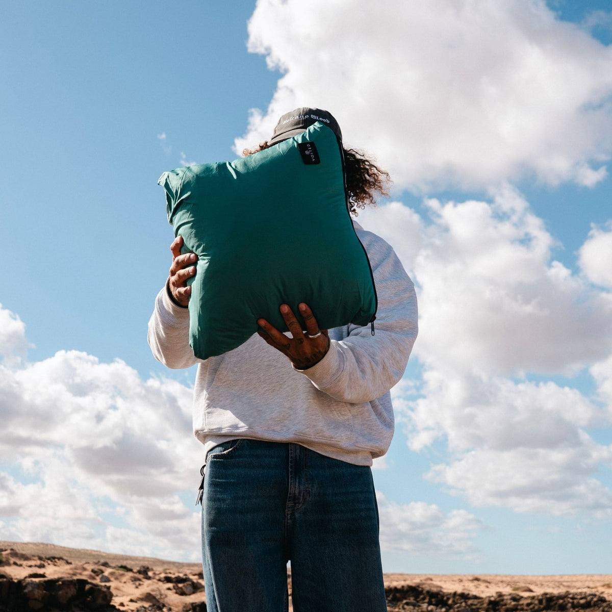 Voited Recycled Ripstop Outdoor Camping Blanket - Eucalyptus