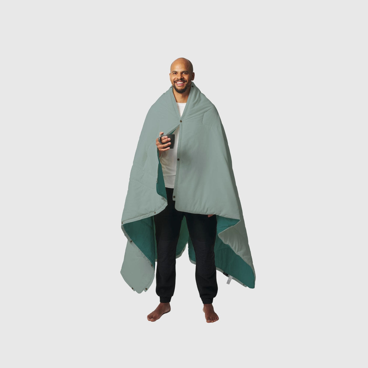 Voited Recycled Ripstop Outdoor Camping Blanket - Eucalyptus