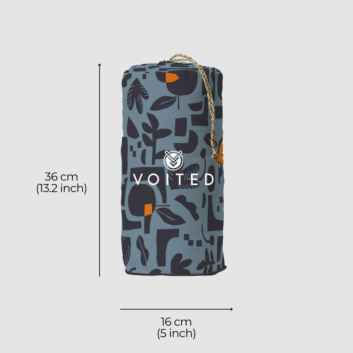Voited Recycled Ripstop Outdoor Camping Blanket - Lush Garden