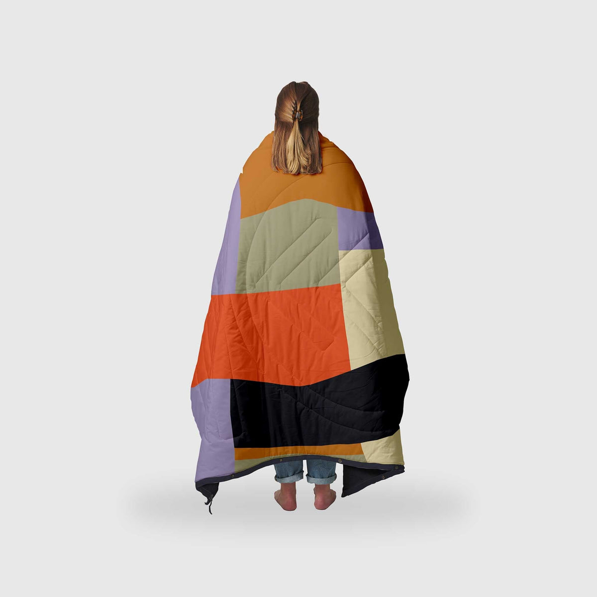 Voited Recycled Ripstop Outdoor Camping Blanket - Patch