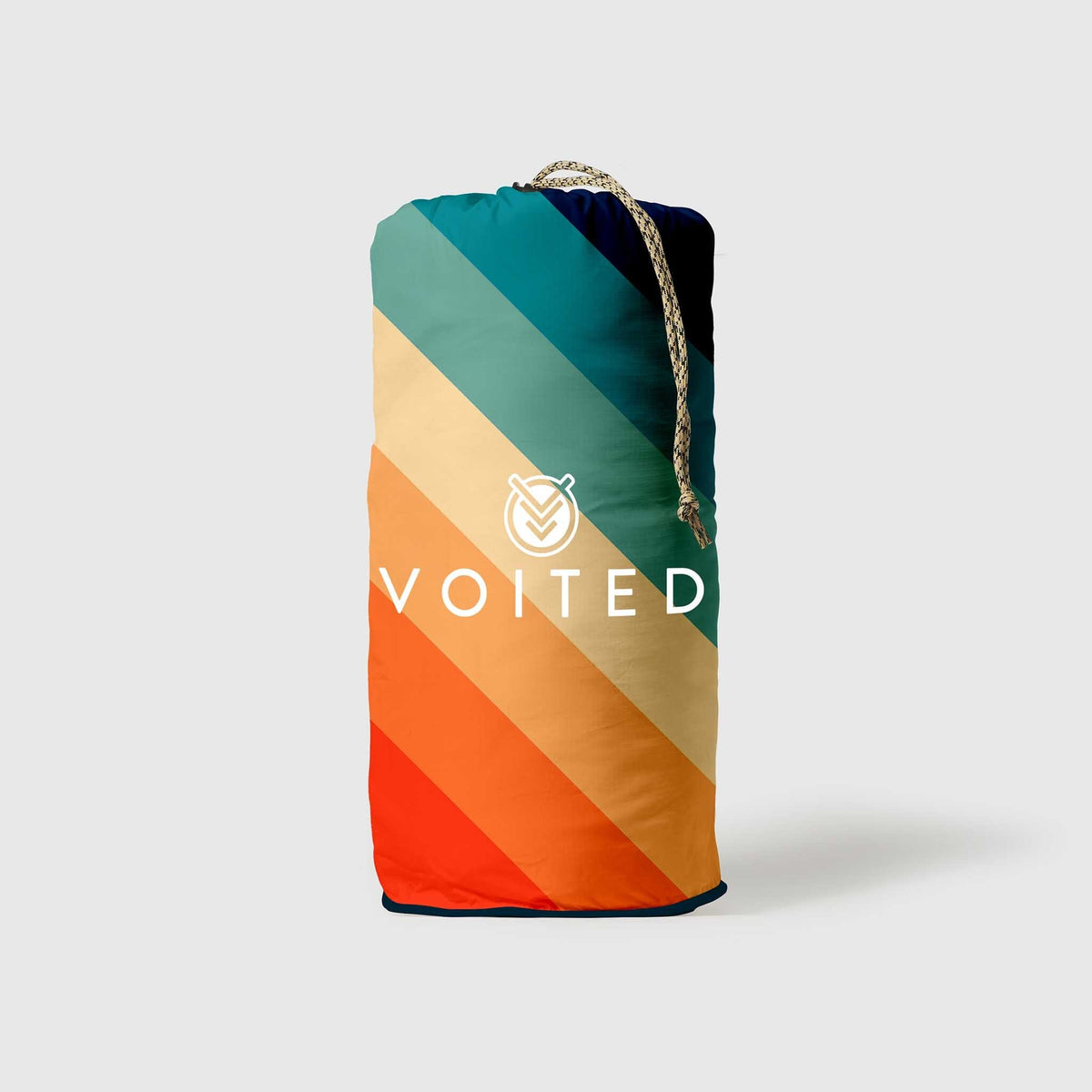 Voited Recycled Ripstop Outdoor Camping Blanket - Rainbow