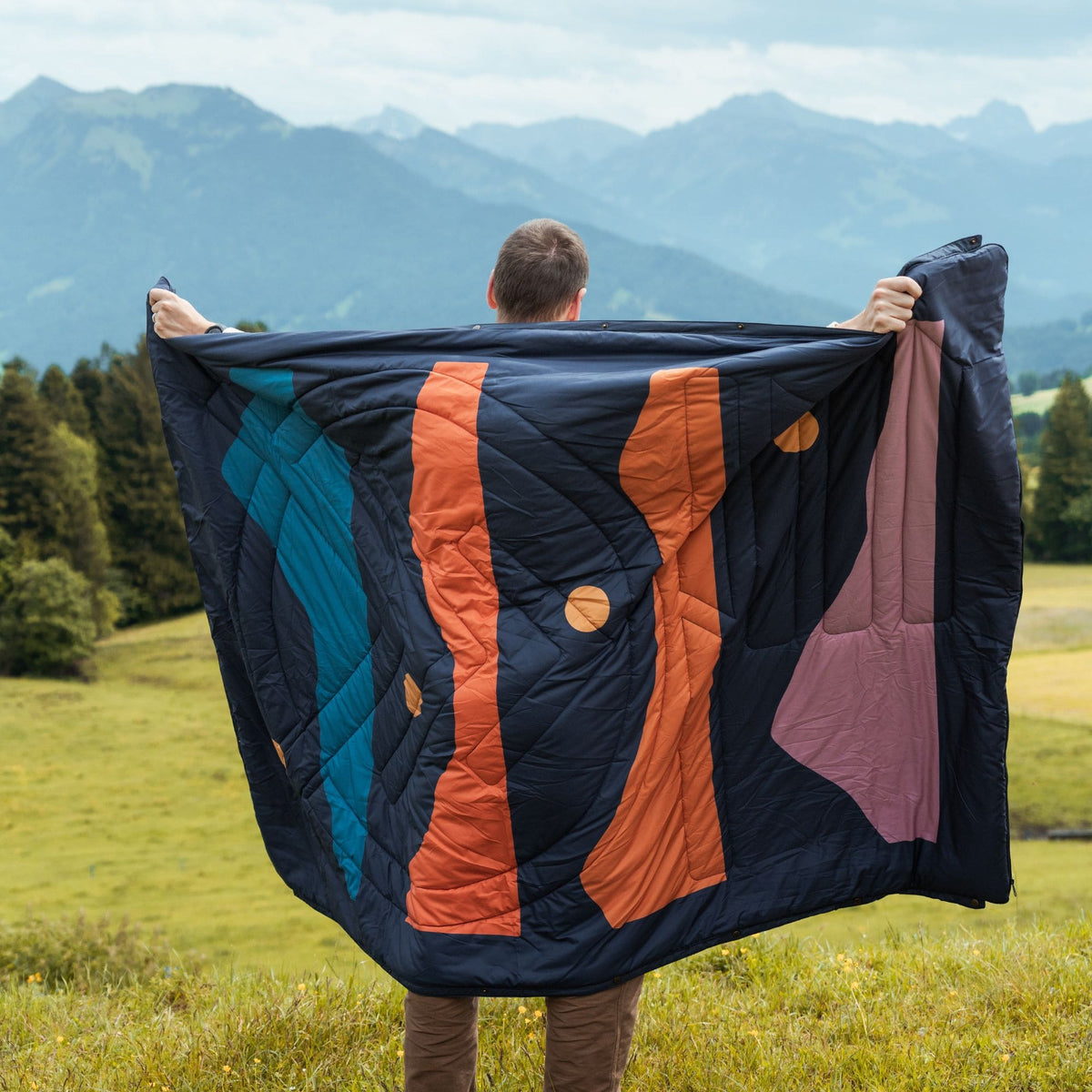 Voited Recycled Ripstop Outdoor Camping Blanket - Trailtrekker