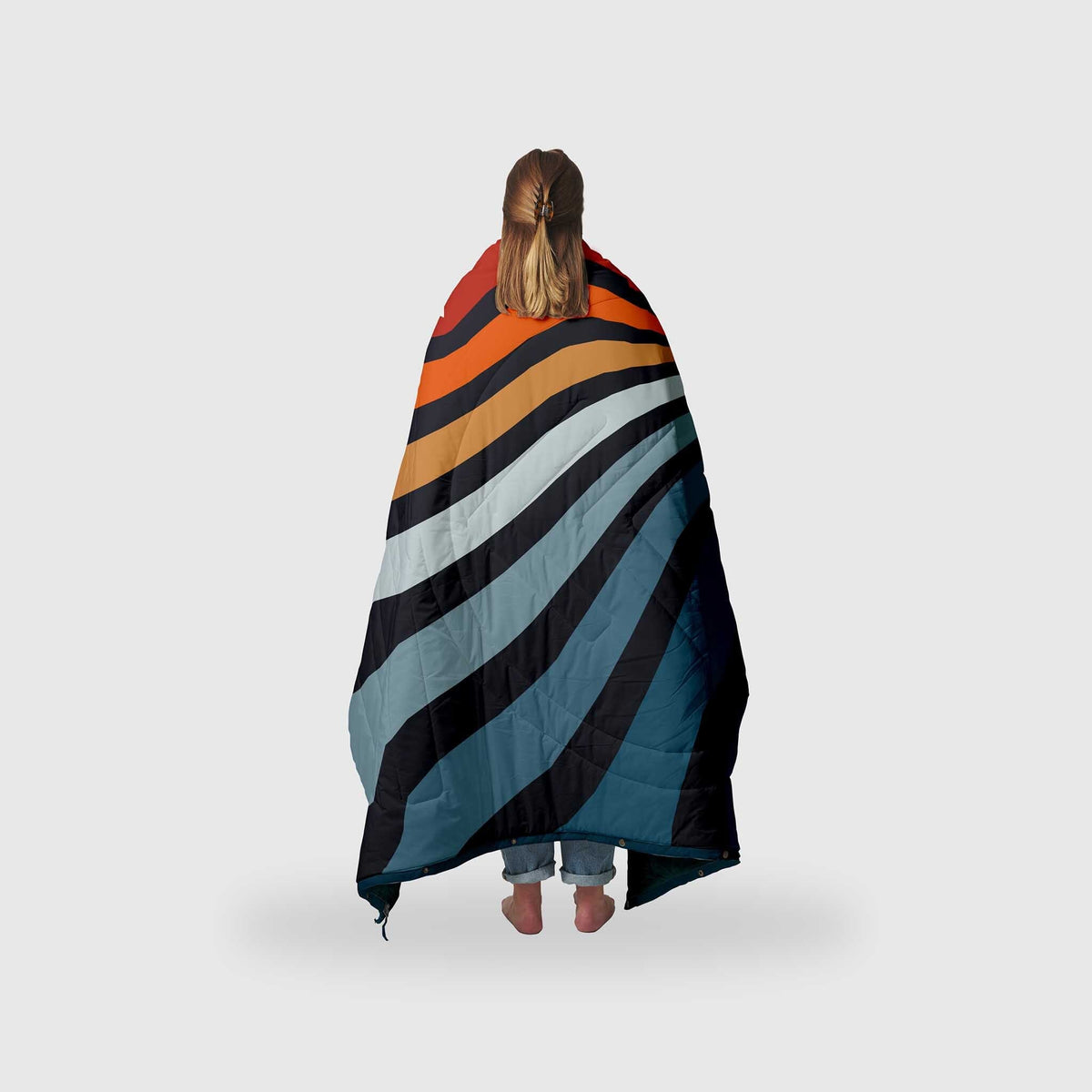 Voited Recycled Ripstop Outdoor Camping Blanket - Vibes