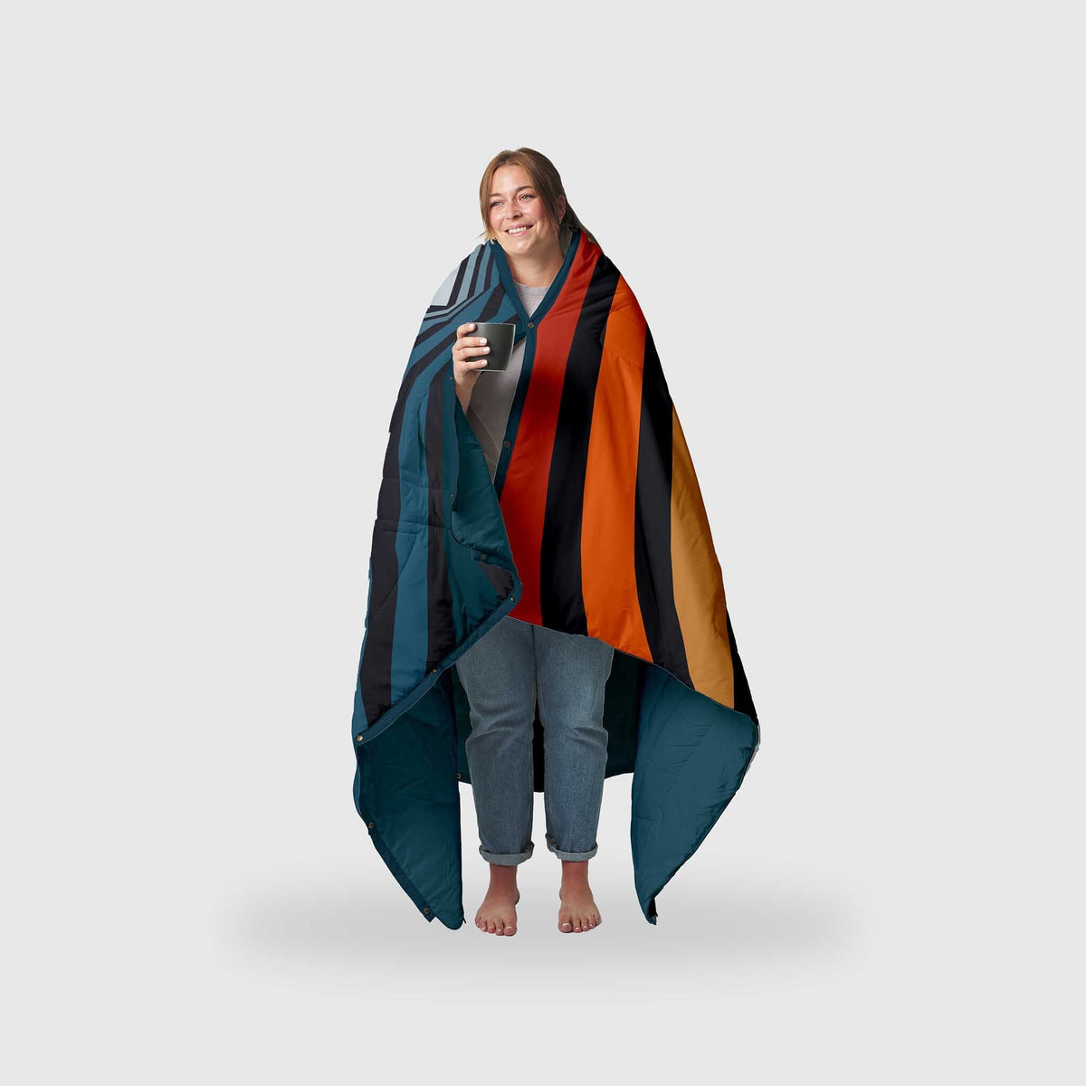 Voited Recycled Ripstop Outdoor Camping Blanket - Vibes