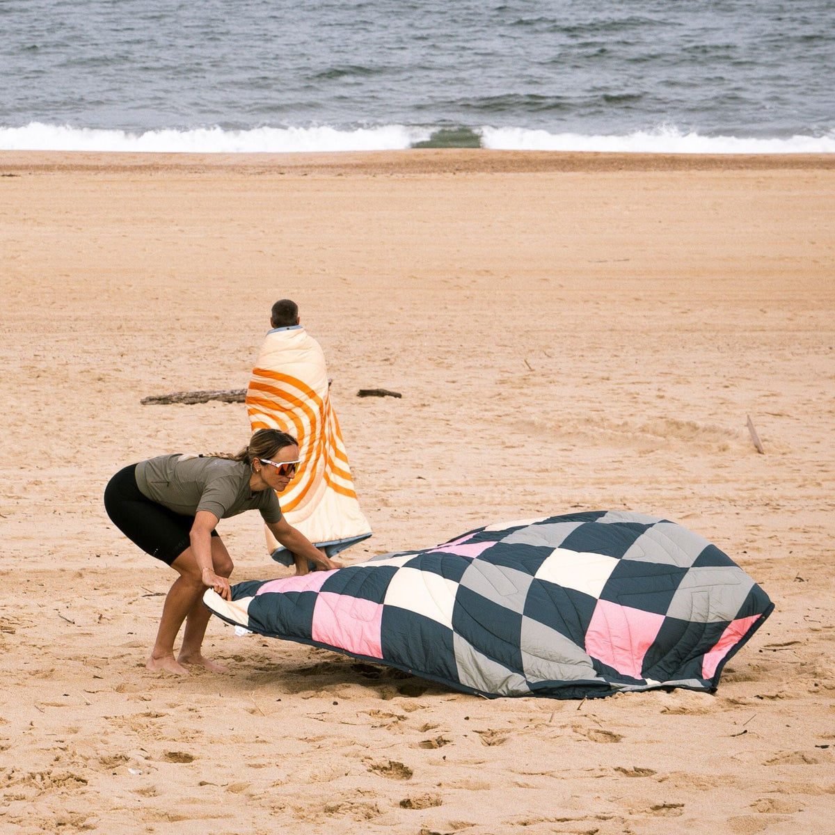 Voited Recycled Ripstop Outdoor Camping Blanket - Wavecheck
