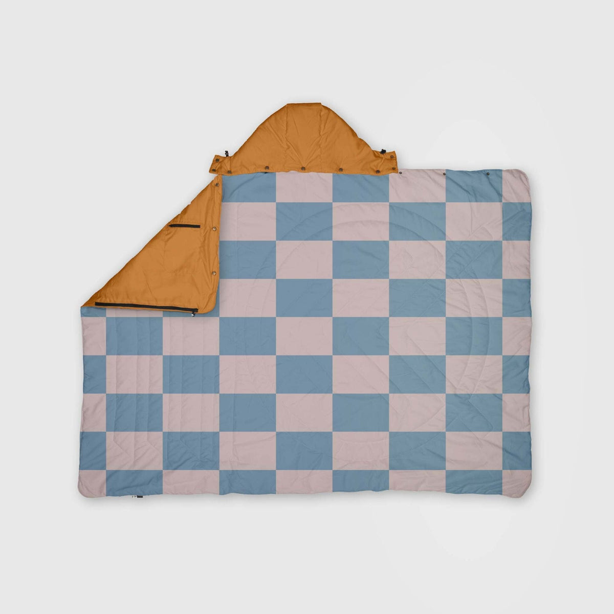 Voited Recycled Ripstop Travel Blanket - Blue Dancer