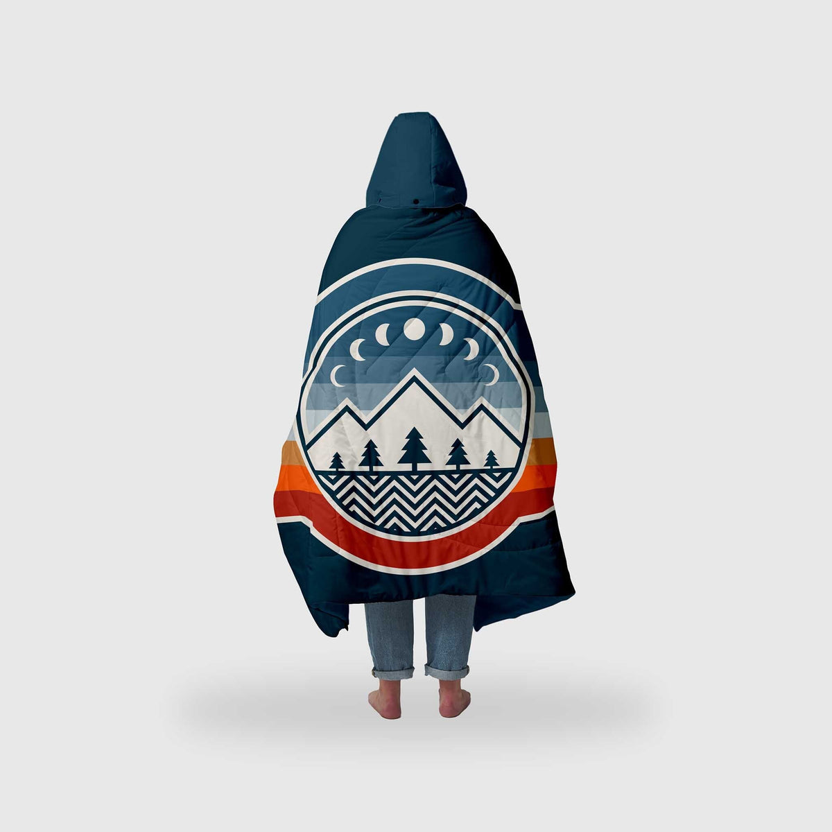 Voited Recycled Ripstop Travel Blanket - Camp Vibes Two