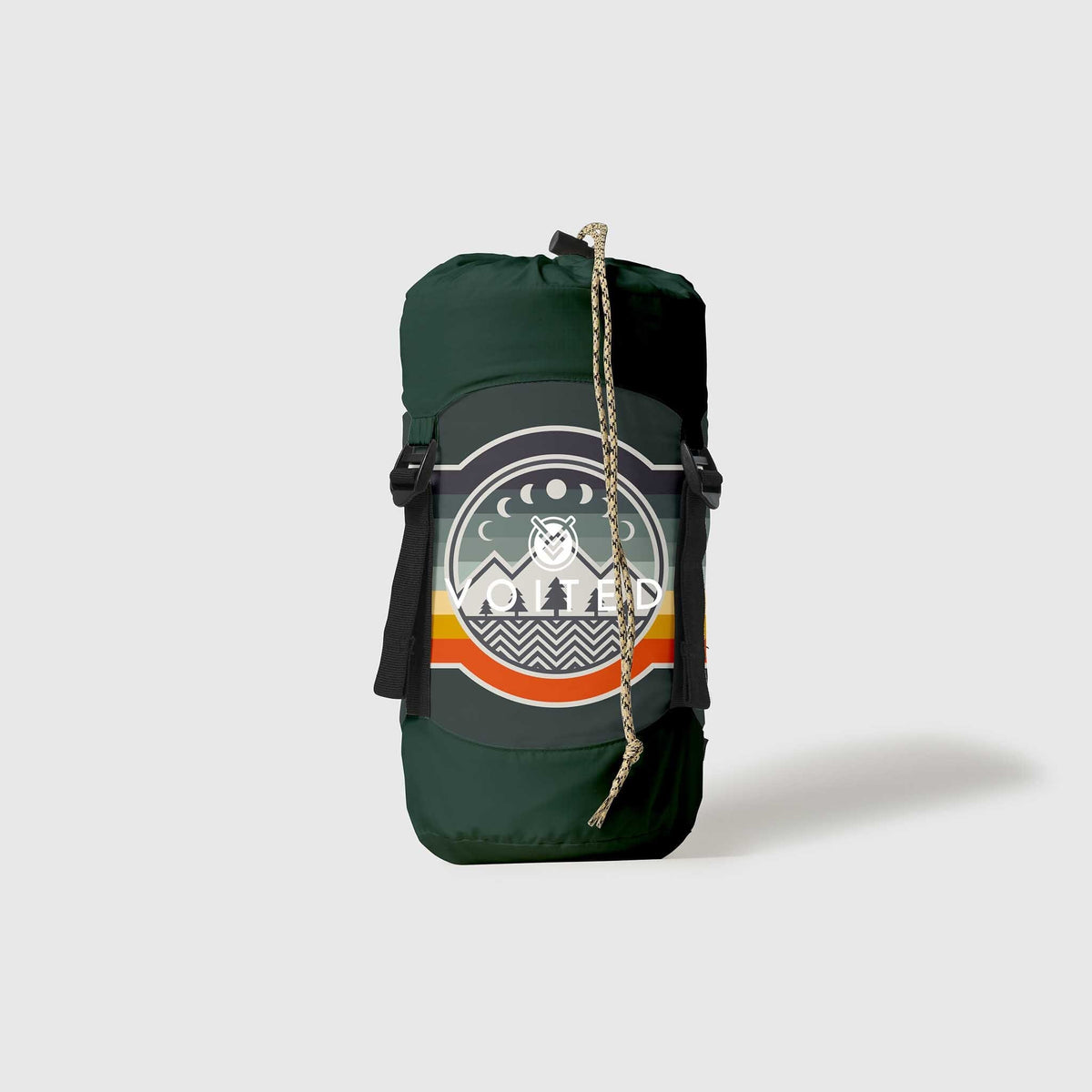 Voited Recycled Ripstop Travel Blanket - Camp Vibes / Greengabel
