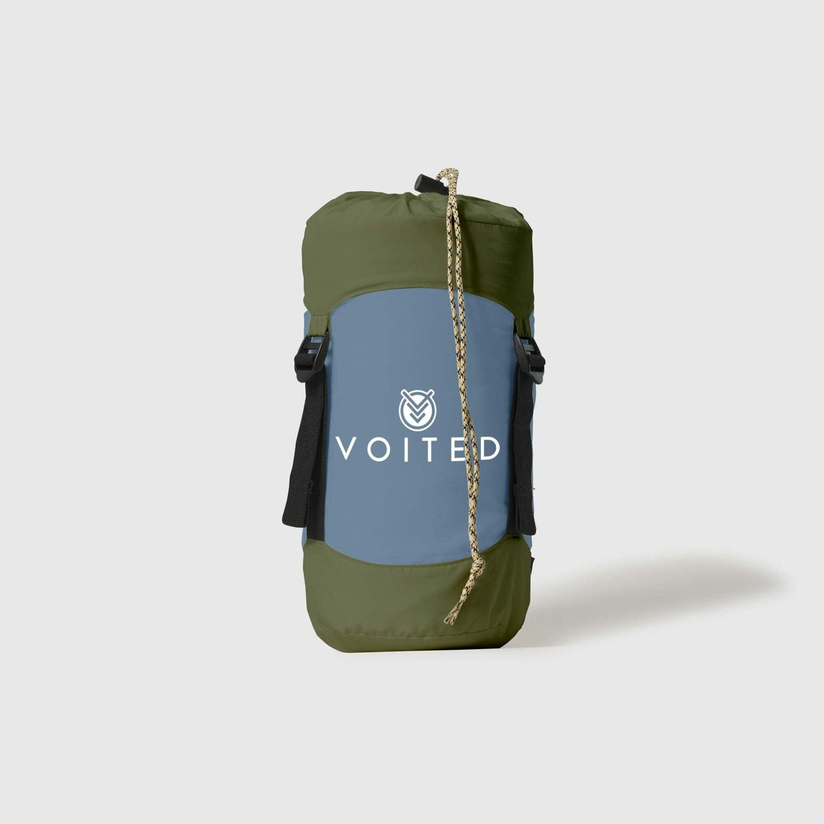 Voited Recycled Ripstop Travel Blanket - Olive / Mountain Spring